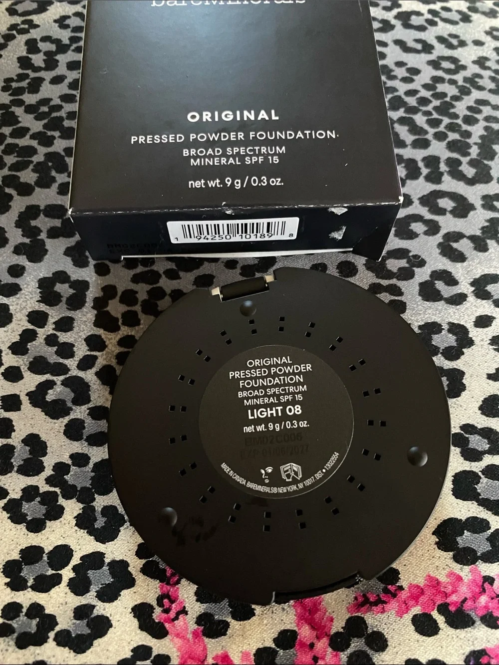 Bare Minerals Pressed Powder Mineral Foundation SPF 15 New Not Returnable